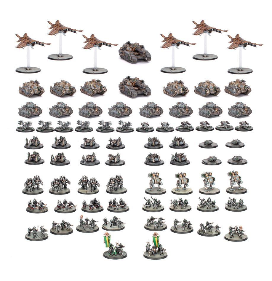 Legions Imperialis: Solar Auxilia – Combined Arms Battle Group