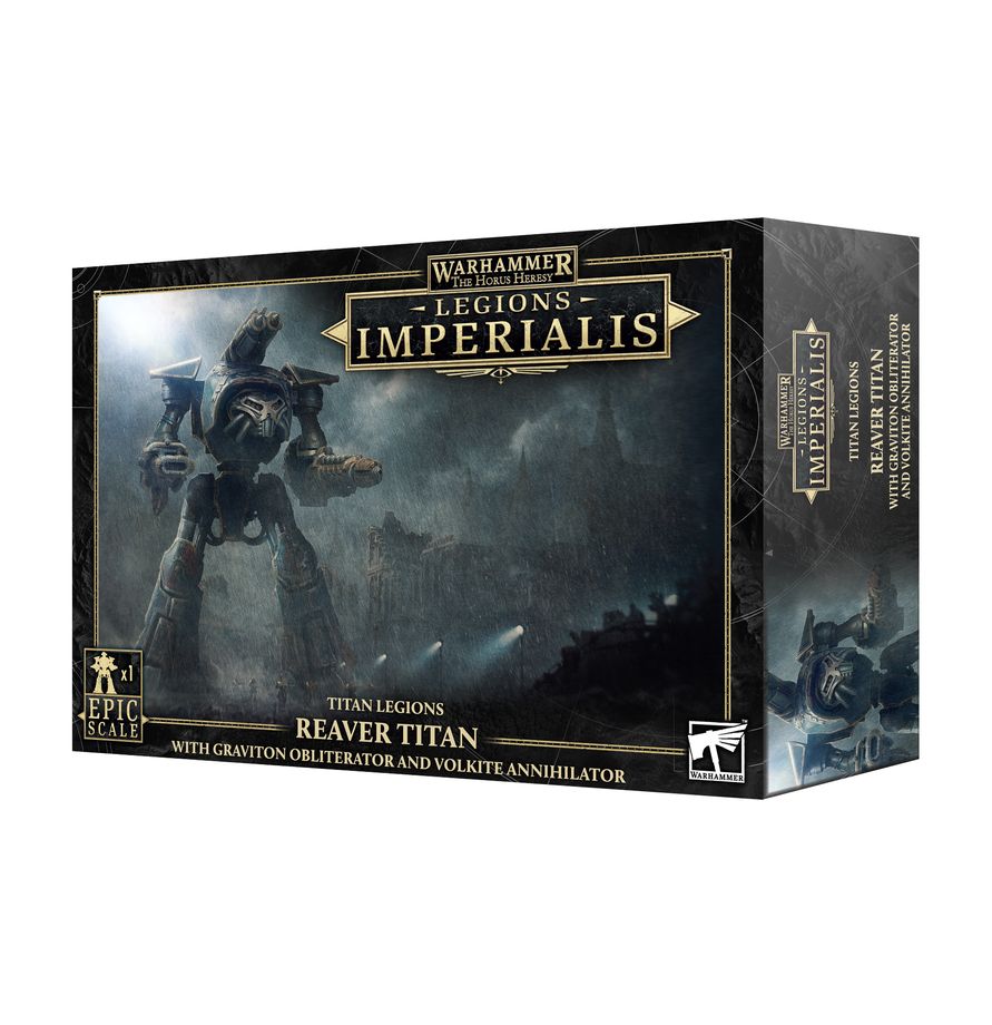 Legions Imperials: Titan Legions - Reaver Titan with Graviton Obliterator and Volkite Annihilator