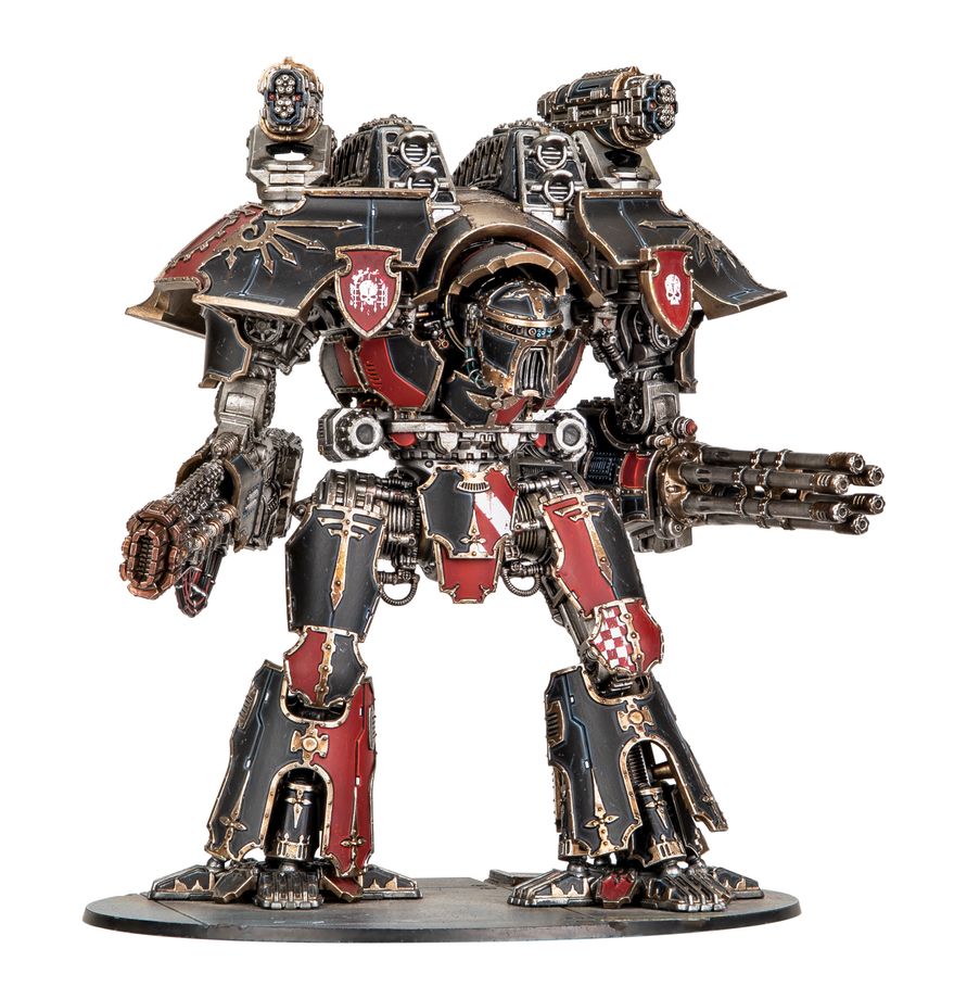 Legions Imperials: Titan Legions - Warlord Battle Titan with Volkite Destructor and Macro-Gatling Blaster