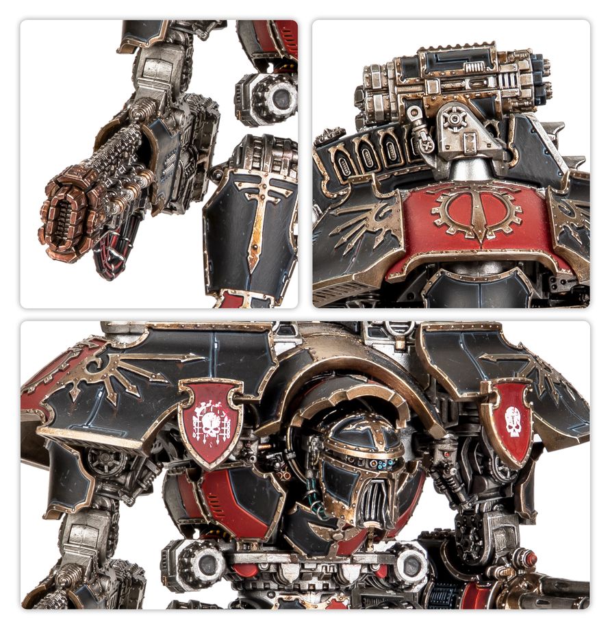 Legions Imperials: Titan Legions - Warlord Battle Titan with Volkite Destructor and Macro-Gatling Blaster
