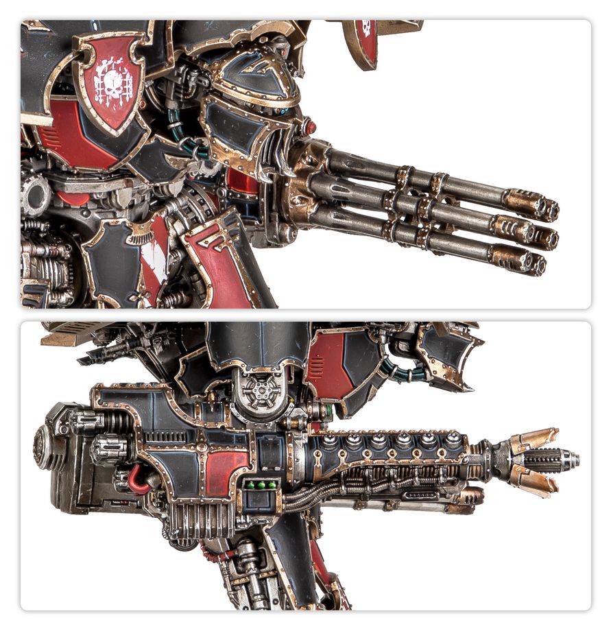 Legions Imperials: Titan Legions - Warlord Battle Titan with Volkite Destructor and Macro-Gatling Blaster