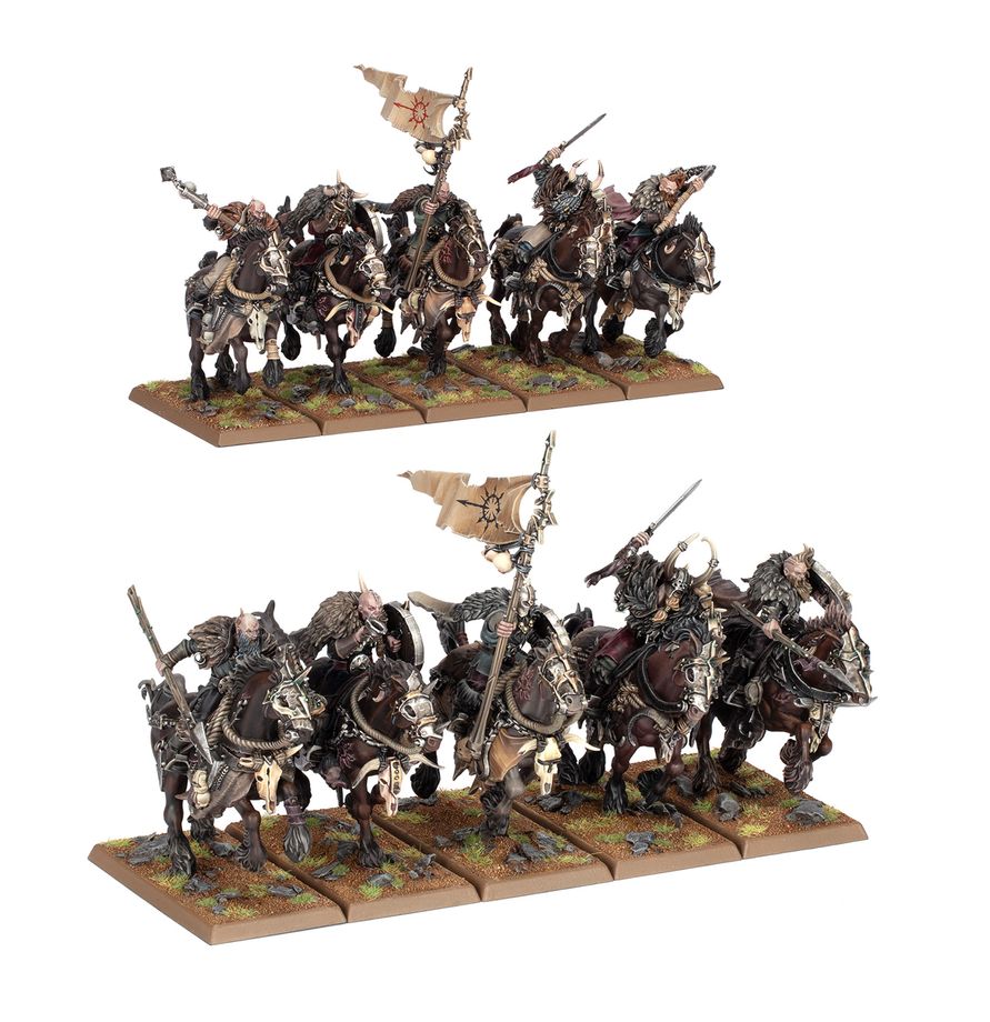 Warhammer The Old-World: Warriors of Chaos - Chaos Marauders Horsemen