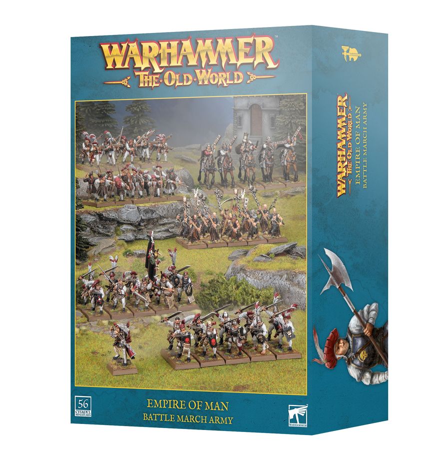 Warhammer The Old World: Empire Of Man Battle March Army