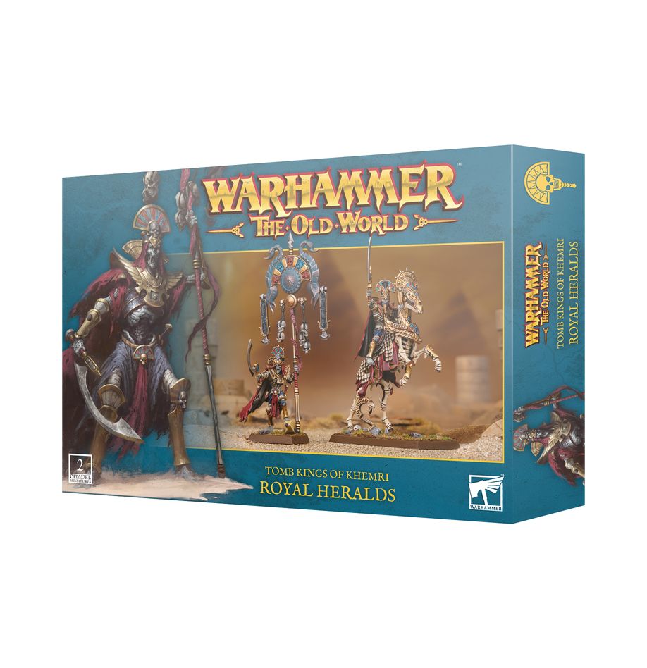 Warhammer The Old-World Tomb Kings of Khemri Royal Heralds