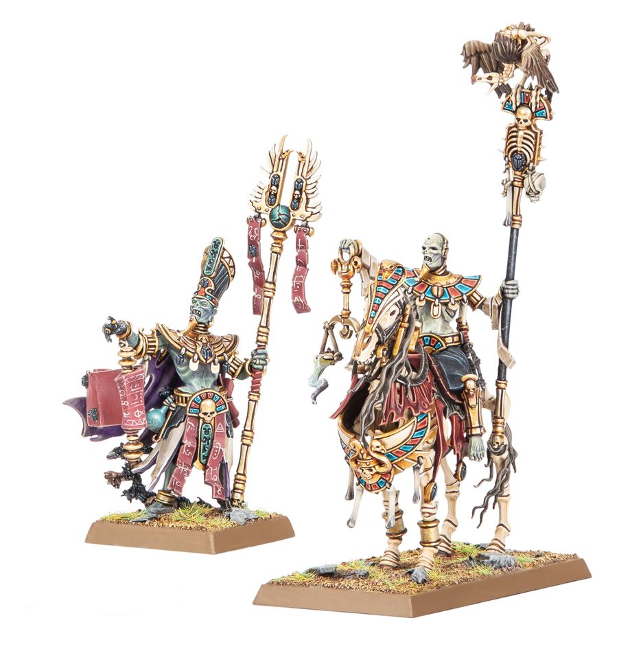Warhammer The Old-World Tomb Kings of Khemri Liche Priests