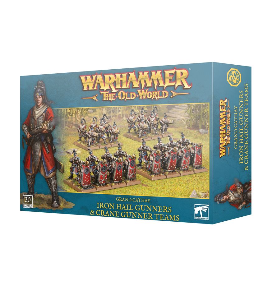 Warhammer The Old-World: Grand Cathay - Iron Hail Gunners & Crane Gunner Teams