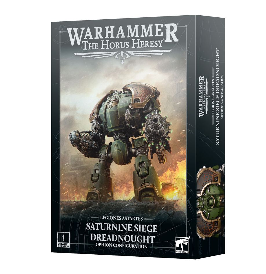 Horus Heresy Legiones Astartes Saturnine Siege Dreadnought Ophion Configuration