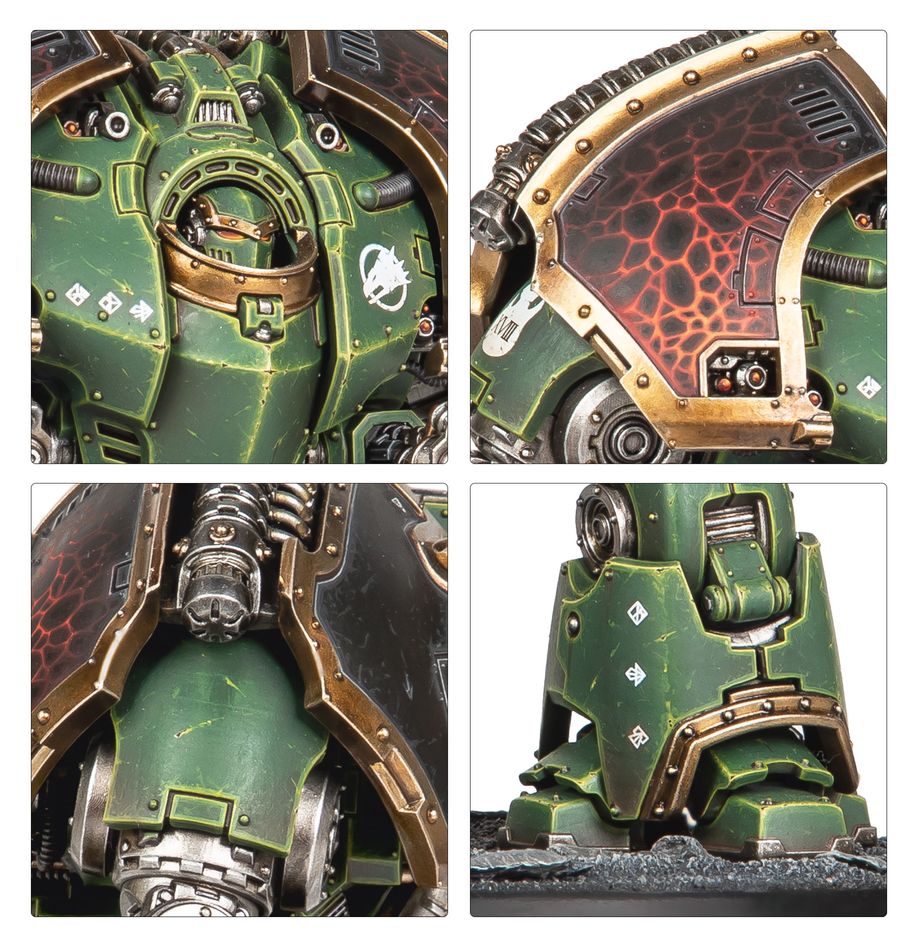 Horus Heresy Legiones Astartes Saturnine Siege Dreadnought Ophion Configuration