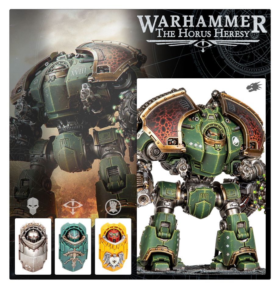 Horus Heresy Legiones Astartes Saturnine Siege Dreadnought Ophion Configuration