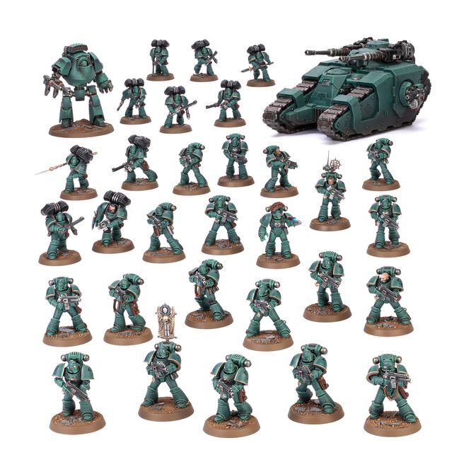 Legiones Astartes: Maximus Battle Group | Iconic MkIV Power Armour Set