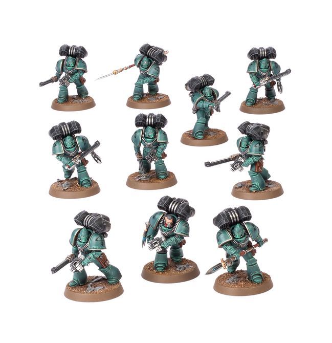 Legiones Astartes: Maximus Battle Group | Iconic MkIV Power Armour Set