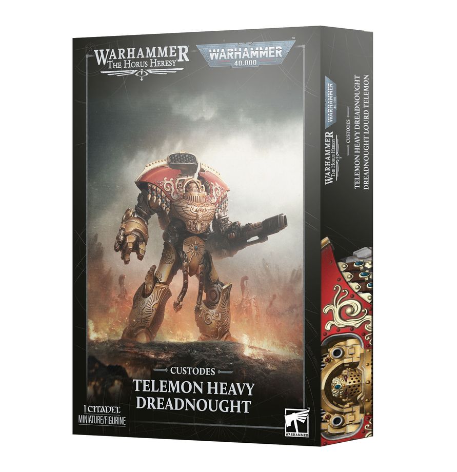 The Horus Heresy: Custodes Telemon heavy dreadnaught