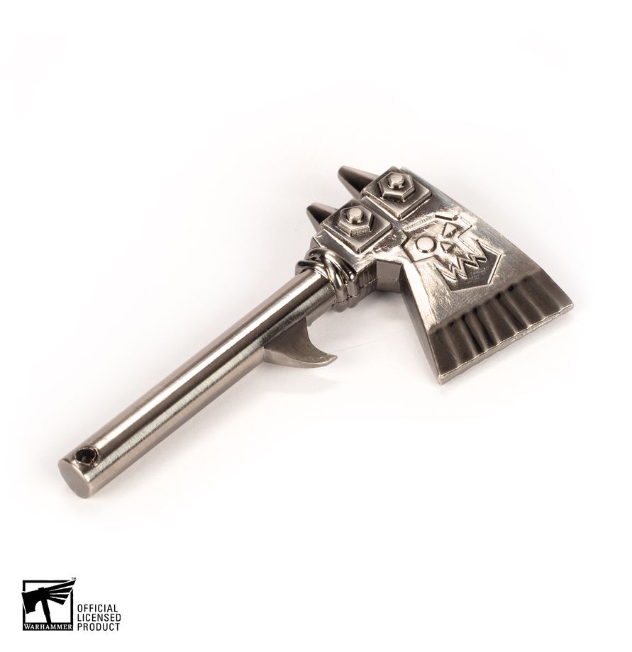 Merchoid: Warhammer 40K Ork Choppa Bottle Opener