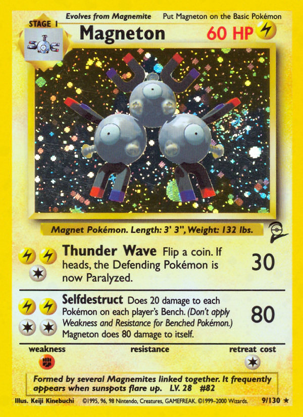 Magneton - Base Set 2 (Rare Holo) [B2-9] English / Near Mint / Normal