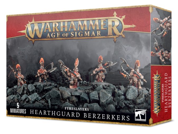 Age Of Sigmar: Fyreslayers - Hearthguard Berzerkers