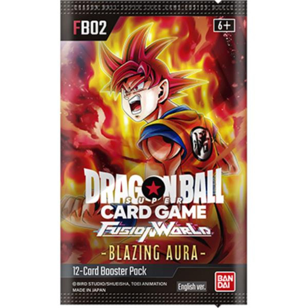 Dragonball Super Fusion World Blazing Aura FB02 Booster Pack