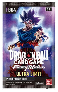 Dragonball Super Fusion World Ultra Limited FB04 Booster Pack