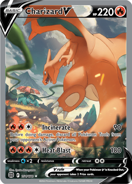 Charizard V (BRS 154)