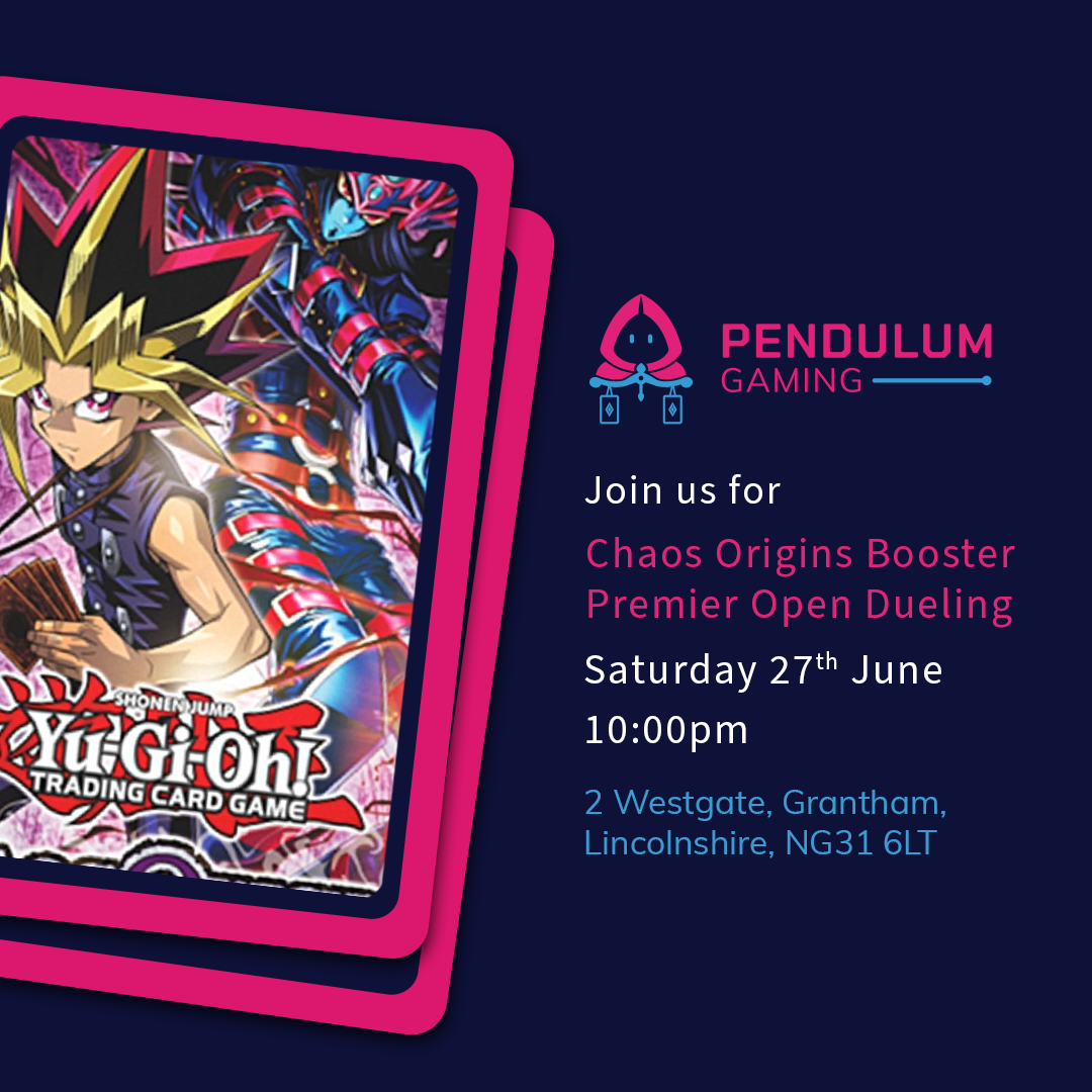 Chaos Origins Booster Premier Open Dueling