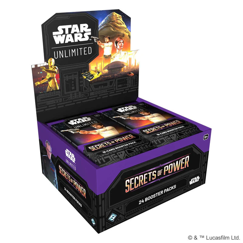 Star Wars: Unlimited - Secrets of Power Booster Box Pendulum Gaming Star Wars: Unlimited - Secrets of Power Booster Box Pendulum Gaming