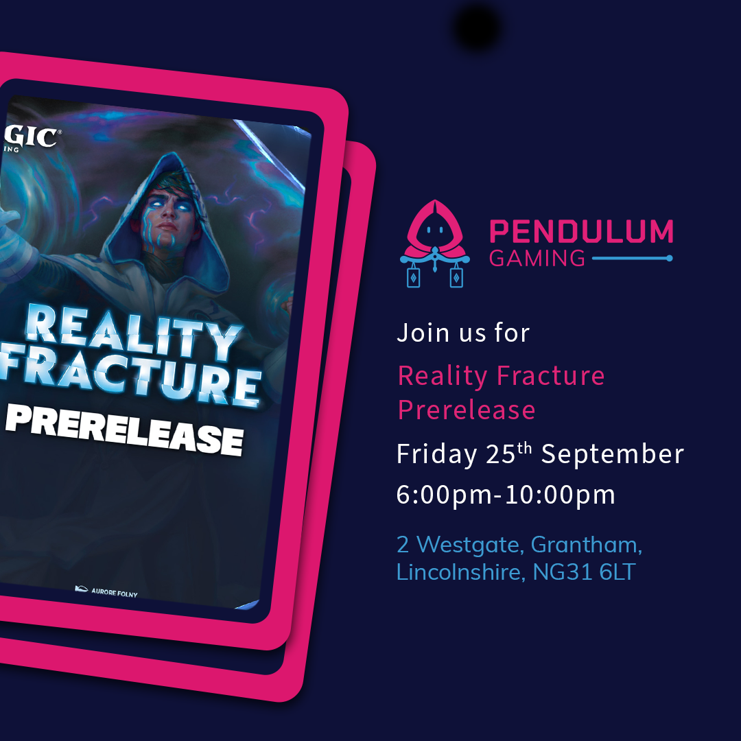 Pendulum Gaming Reality Fracture Prerelease Friday