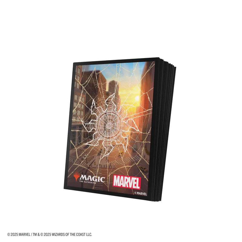 Gamegenic MTG Marvel's Spider-Man Premium Art Sleeves- Spider-Man Plains