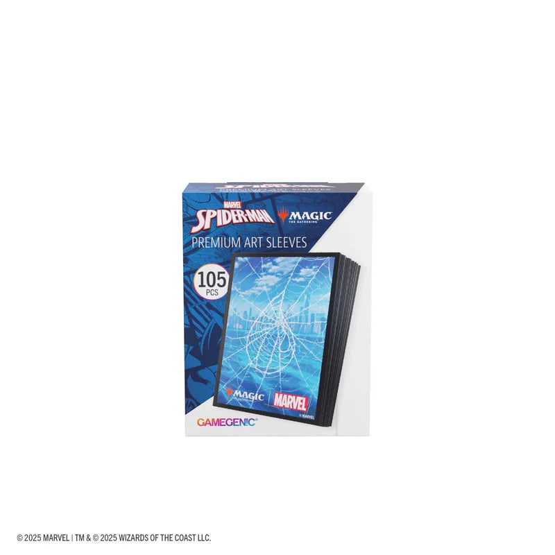 Gamegenic MTG Marvel's Spider-Man Premium Art Sleeves- Spider-Man Island
