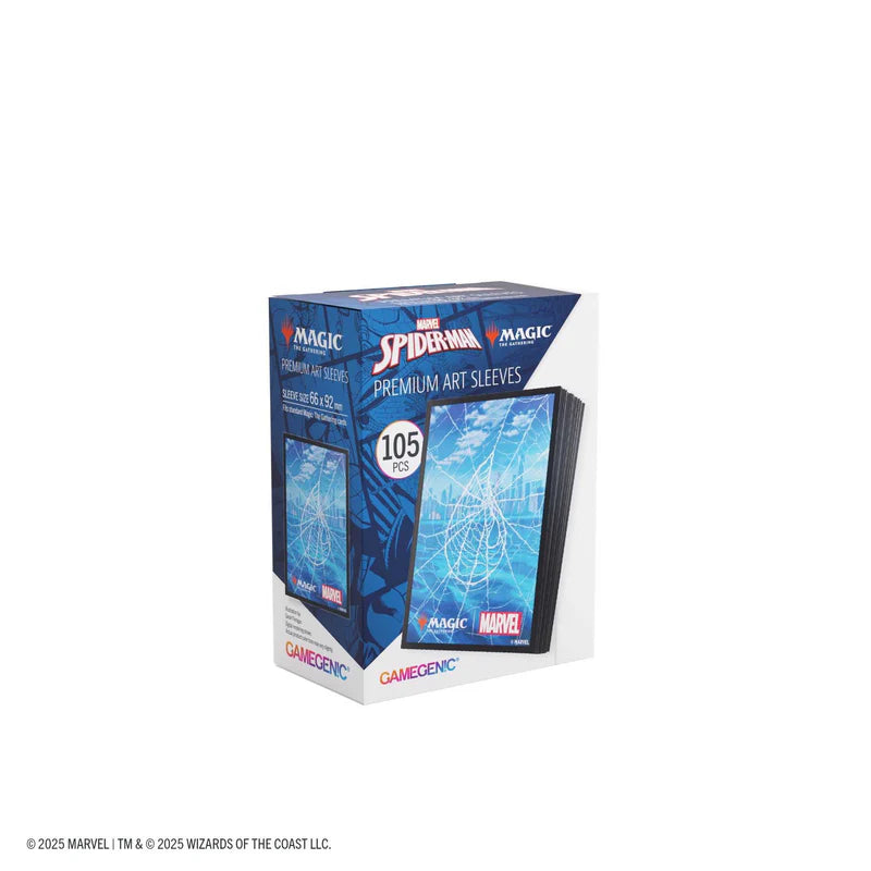 Gamegenic MTG Marvel's Spider-Man Premium Art Sleeves- Spider-Man Island