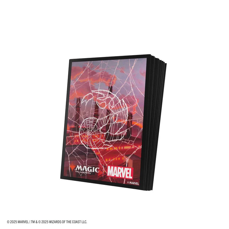 Gamegenic MTG Marvel's Spider-Man Premium Art Sleeves- Spider-Man Mountain