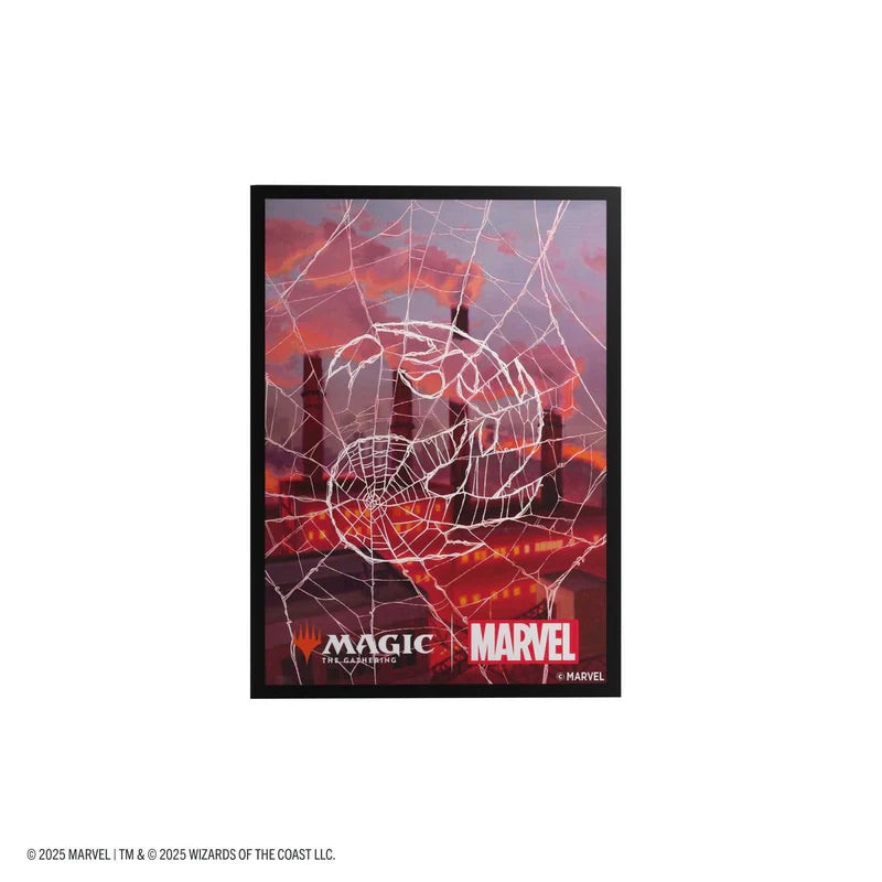 Gamegenic MTG Marvel's Spider-Man Premium Art Sleeves- Spider-Man Mountain