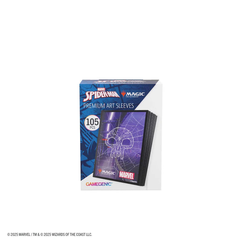 Gamegenic MTG Marvel's Spider-Man Premium Art Sleeves- Spider-Man Swamp