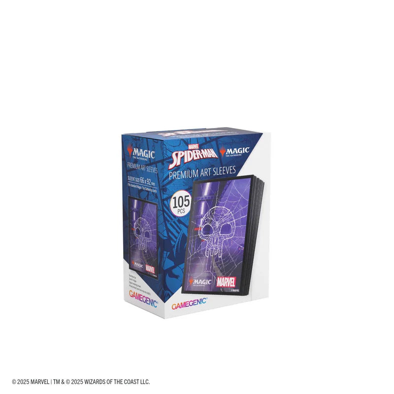 Gamegenic MTG Marvel's Spider-Man Premium Art Sleeves- Spider-Man Swamp
