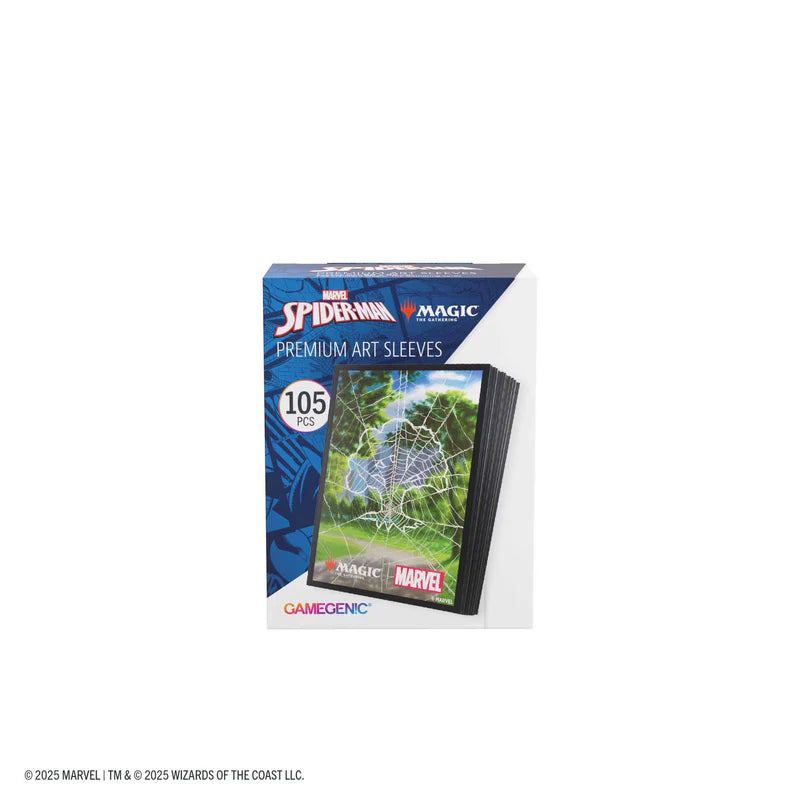 Gamegenic MTG Marvel's Spider-Man Premium Art Sleeves- Spider-Man Forest