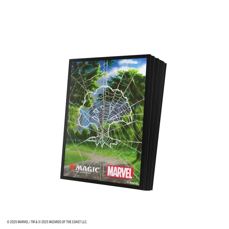 Gamegenic MTG Marvel's Spider-Man Premium Art Sleeves- Spider-Man Forest