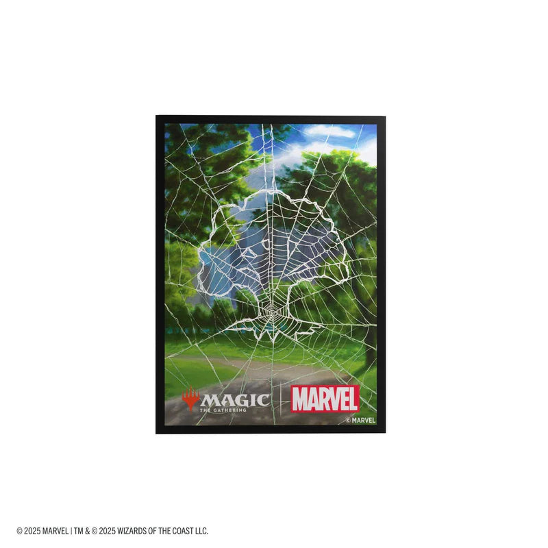 Gamegenic MTG Marvel's Spider-Man Premium Art Sleeves- Spider-Man Forest