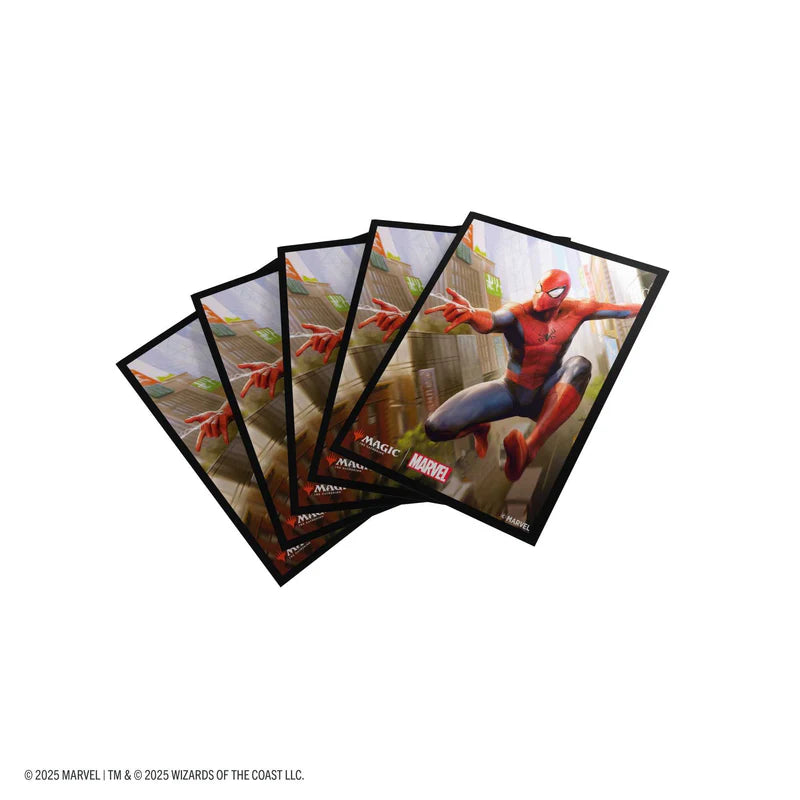 Gamegenic MTG Marvel's Spider-Man Premium Art Sleeves- Spider-Man