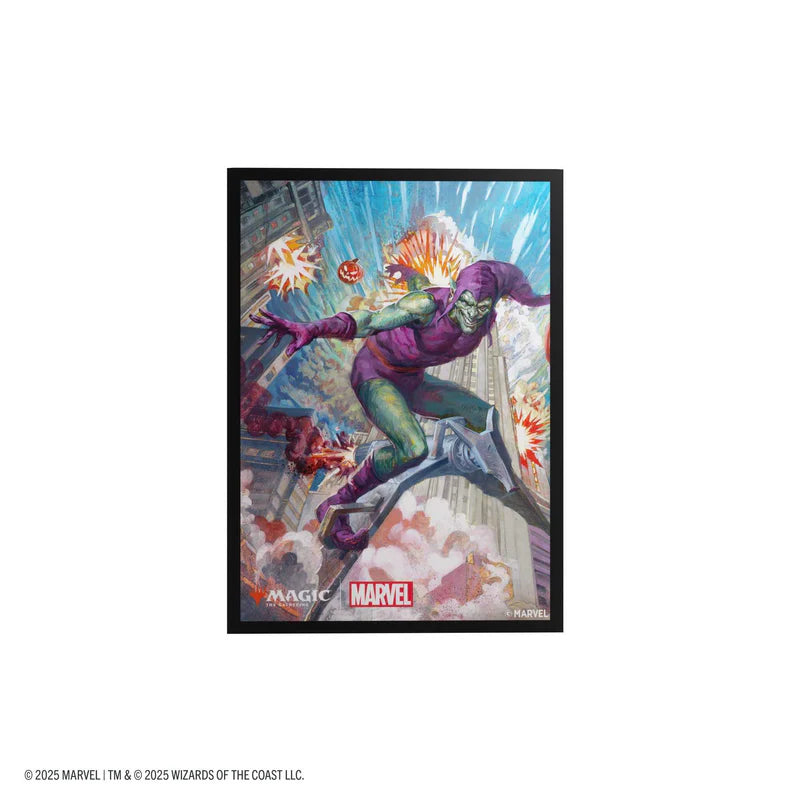 Gamegenic MTG Marvel's Spider-Man Premium Art Sleeves- Green Goblin
