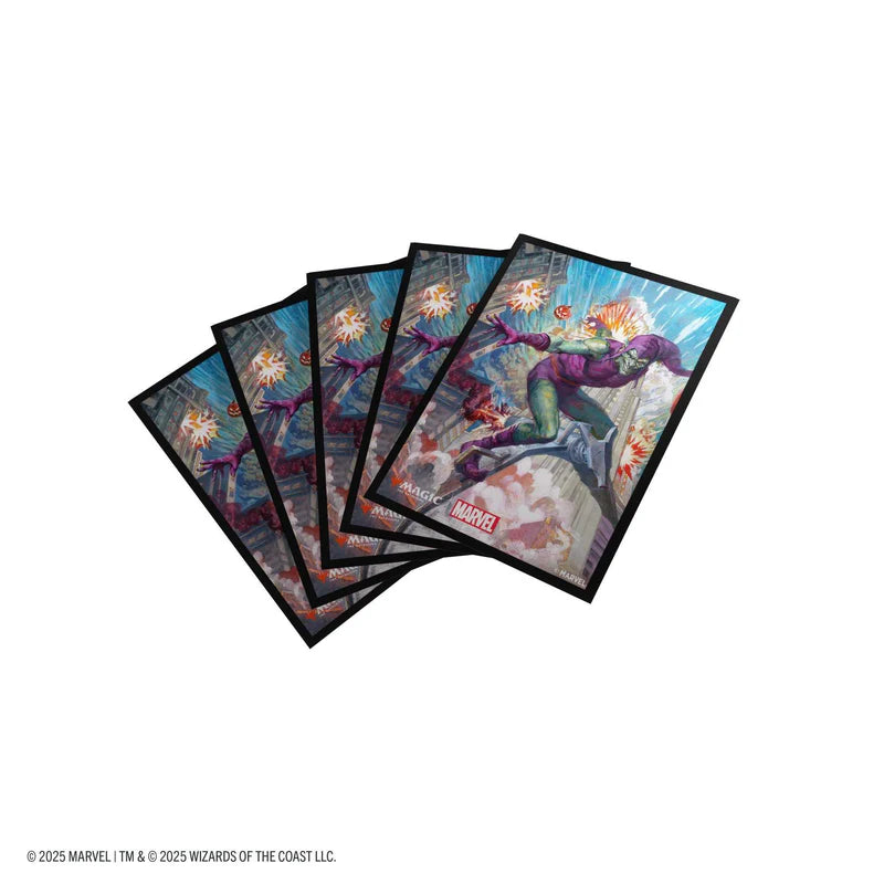 Gamegenic MTG Marvel's Spider-Man Premium Art Sleeves- Green Goblin