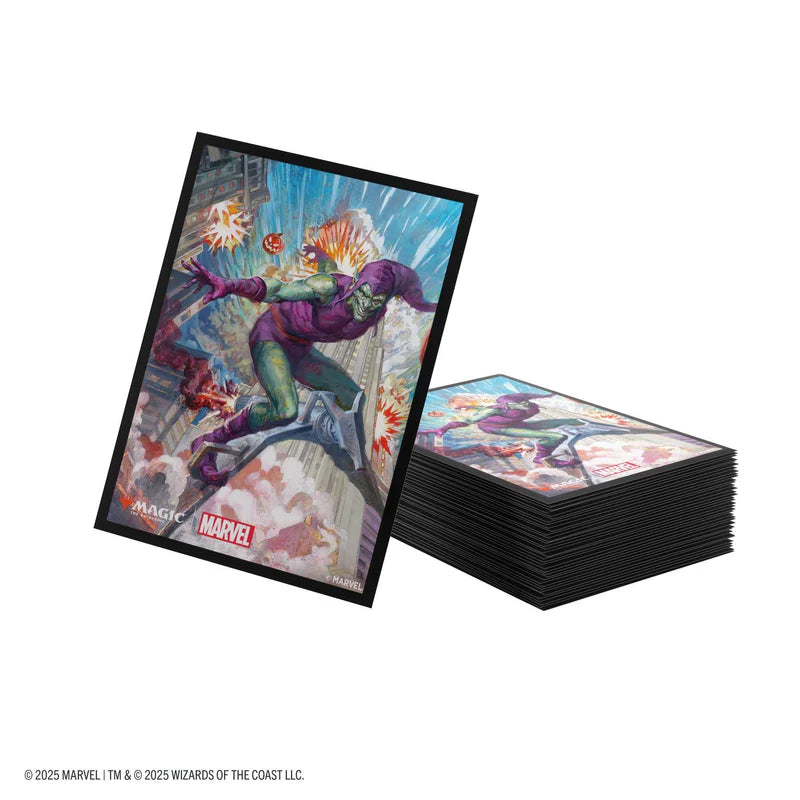 Gamegenic MTG Marvel's Spider-Man Premium Art Sleeves- Green Goblin
