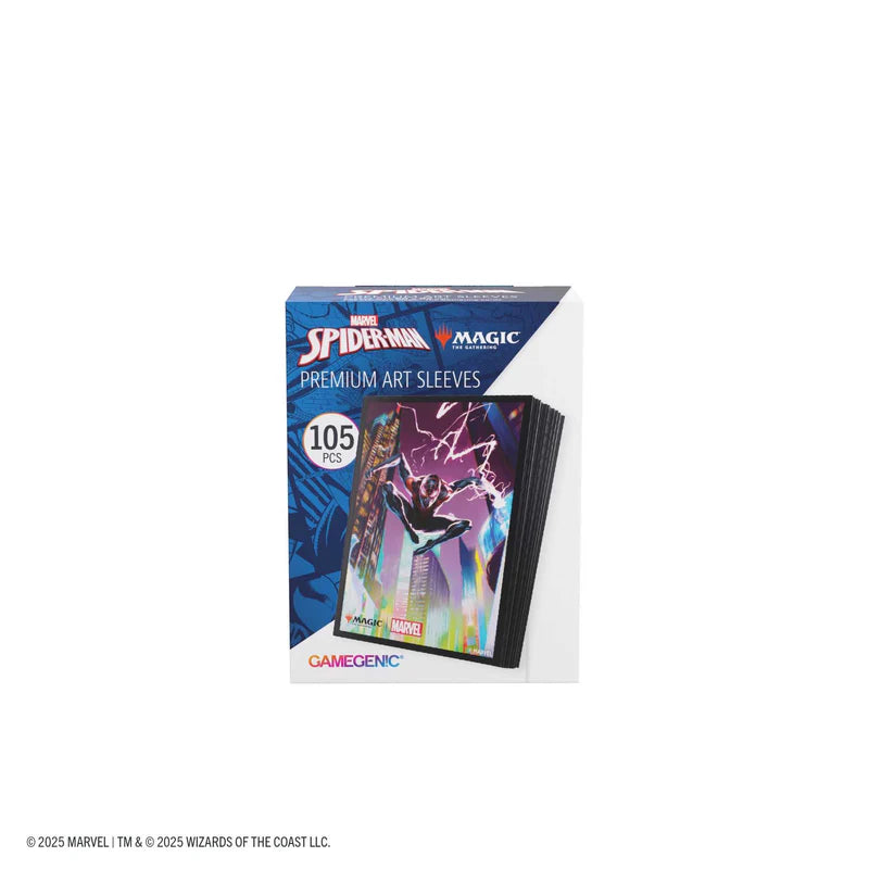 Gamegenic MTG Marvel's Spider-Man Premium Art Sleeves- Spider-Man Miles Morales