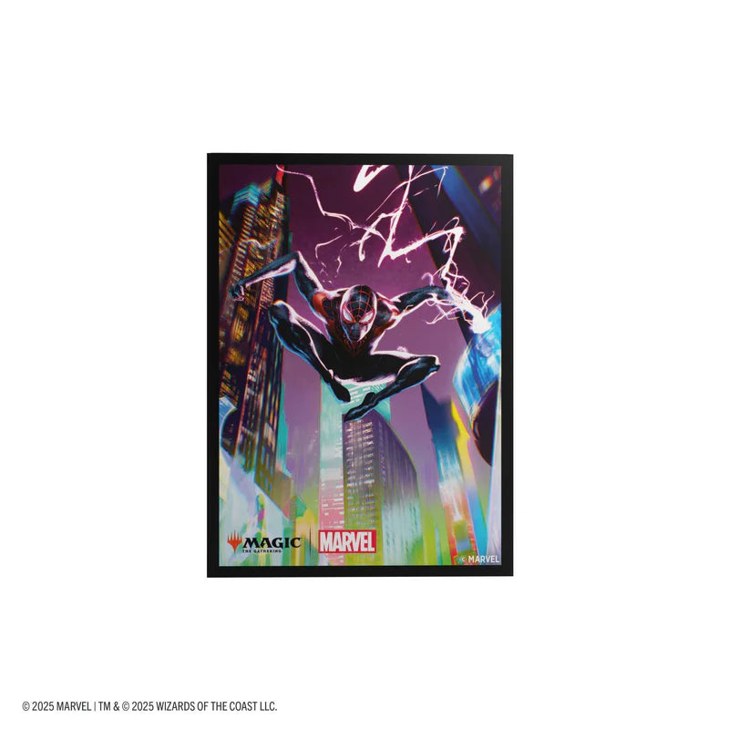 Gamegenic MTG Marvel's Spider-Man Premium Art Sleeves- Spider-Man Miles Morales