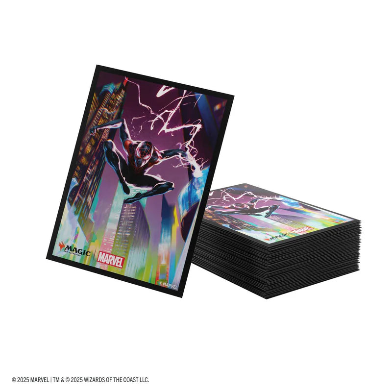Gamegenic MTG Marvel's Spider-Man Premium Art Sleeves- Spider-Man Miles Morales
