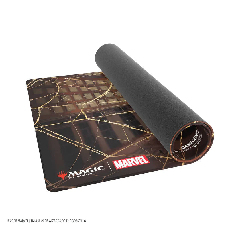 Gamegenic MTG Marvel's Spider-Man Shiny Playmat- Spider-Man Plains