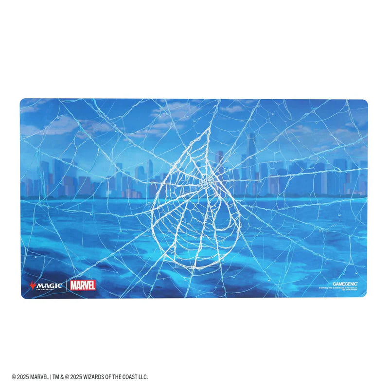 Gamegenic MTG Marvel's Spider-Man Shiny Playmat- Spider-Man Island