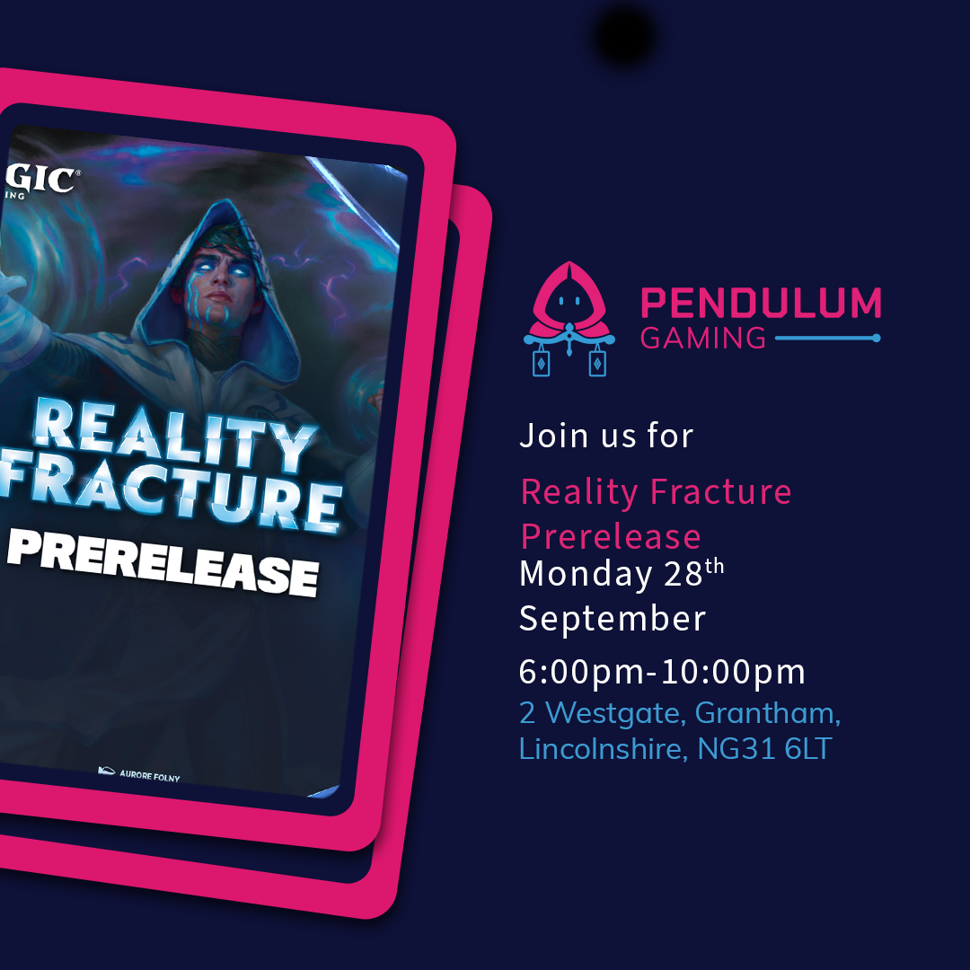 Pendulum Gaming Reality Fracture Prerelease Monday
