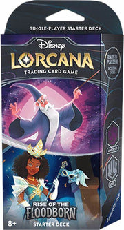Lorcana Rise of the Floodborn Starter Deck Merlin & Tiana