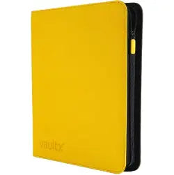 Vault X yellow 12-Pocket Exo-Tec Zip Binder