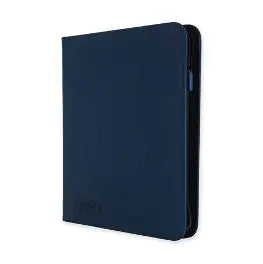Vault X Blue 12-Pocket Exo-Tec Zip Binder