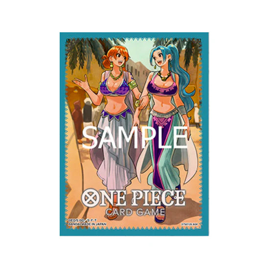One Piece Card Game: Official Sleeve Bandai TCG+ Stores Limited Edition Nami & Vivi Sleeves