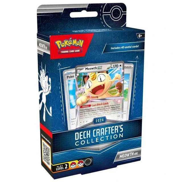 Pokémon Deck Crafters Collection Meowth Ex
